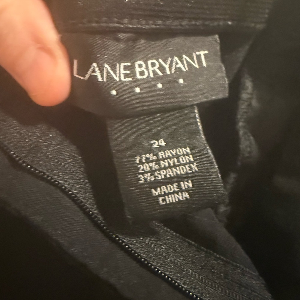 Lane Bryant Classic Black Garment